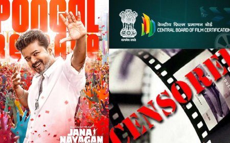 9-ம் தேதி வெளியாகுமா 'ஜனநாயகன்'? தணிக்கை சான்றிதழ் வழங்கக்கோரி நடிகர் விஜய் நீதிமன்றத்தில் அவசர வழக்கு 