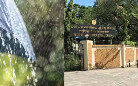 விடைபெறும் வடகிழக்கு பருவமழை: வானிலை ஆய்வு மையம் தகவல் 