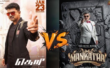 தெறி vs மங்காத்தா: ஜனவரி 23 ரீ-ரிலீஸ், விஜய் அஜித் ரசிகர்கள் உற்சாகம் 