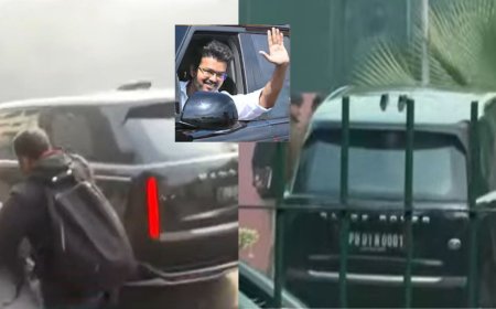 கரூர் சம்பவம் சிபிஐ அலுவலகத்தில் விஜய் ஆஜர்:விசாரணையை தொடங்கிய சிபிஐ