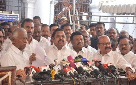 ‘’ஸ்டாலின் தலைமையிலான ஆட்சி ராஜினாமா செய்ய வேண்டும்’’  எதிர்கட்சி தலைவர் எடப்பாடி வலியுறுத்தல் 