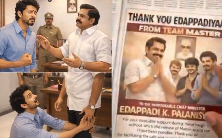 எடப்பாடி காலில் விழும் விஜய் ஏஐ வீடியோ: தவெக மீதான அட்டாக்கை தீவிரப்படுத்தும் அதிமுக