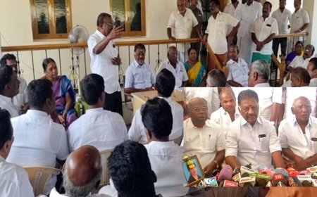 ஆதரவாளர்கள் கூட்டத்தில் சலசலப்பு,துண்டு சீட்டில் கருத்துக்கேட்பு:முடிவெடுக்க முடியாமல் ஓபிஎஸ் திணறல்