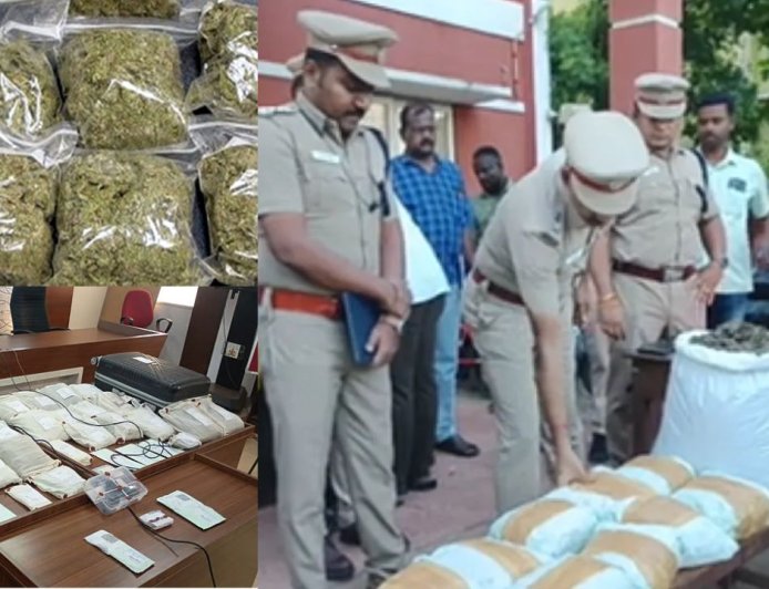 சென்னையில் மட்டும் இவ்வளவா: கடந்த ஆண்டு பறிமுதல் செய்யப்பட்ட போதைப்பொருட்கள்  ? போலீஸ் வெளியிட்ட அதிர்ச்சி தகவல் 