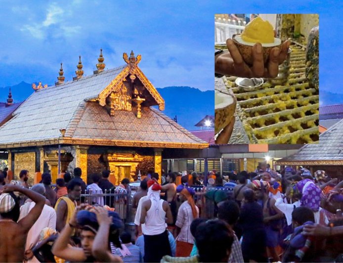 சபரிமலையில் டன் கணக்கில் நெய் திருட்டு: ஐயப்ப பக்தர்கள் அதிர்ச்சி 