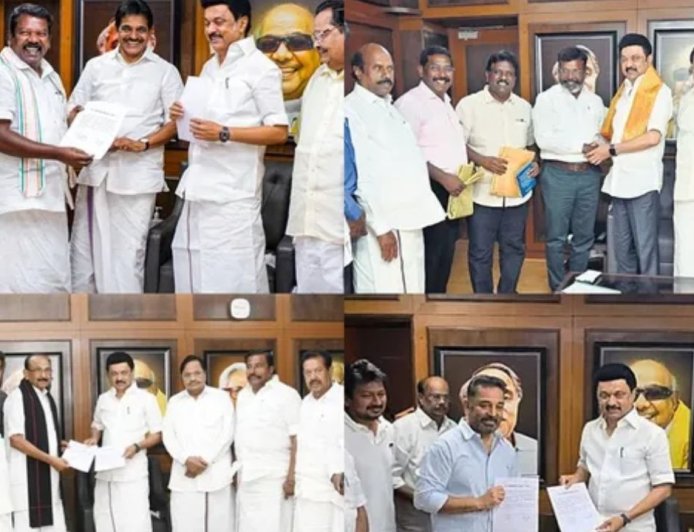 திமுக கூட்டணி கட்சிகள் பிப்ரவரி முதல் வாரத்தில் தொகுதி பங்கீடு பேச்சுவார்த்தை