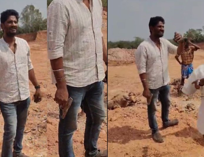 குவாரியில் துப்பாக்கியுடன் தகராறு: அதிமுக பிரமுகர் மகன் கைது 