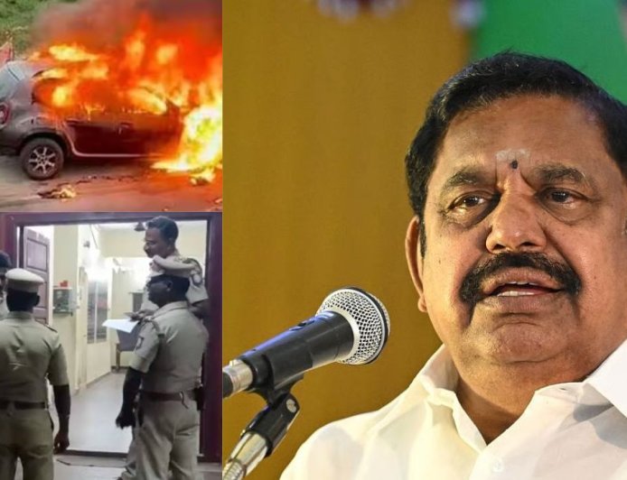 தீயில் எரிந்தது விவசாயி ராஜேந்திரன் மட்டும் அல்ல — தமிழகத்தின் சட்டம், ஒழுங்கு, பாதுகாப்பு அனைத்தும் தான்: எடப்பாடி கொந்தளிப்பு 