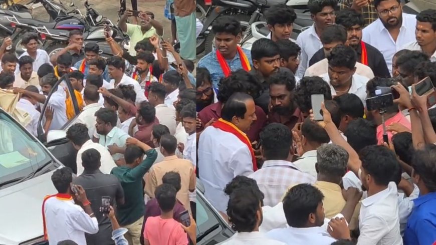 தவெக உட்கட்சி மோதல் உச்சகட்டம்: செங்கோட்டையனை முற்றுகையிட்ட அதிருப்தியாளர்கள் : திருப்பூர் திறப்பு விழாவில் பரபரப்பு