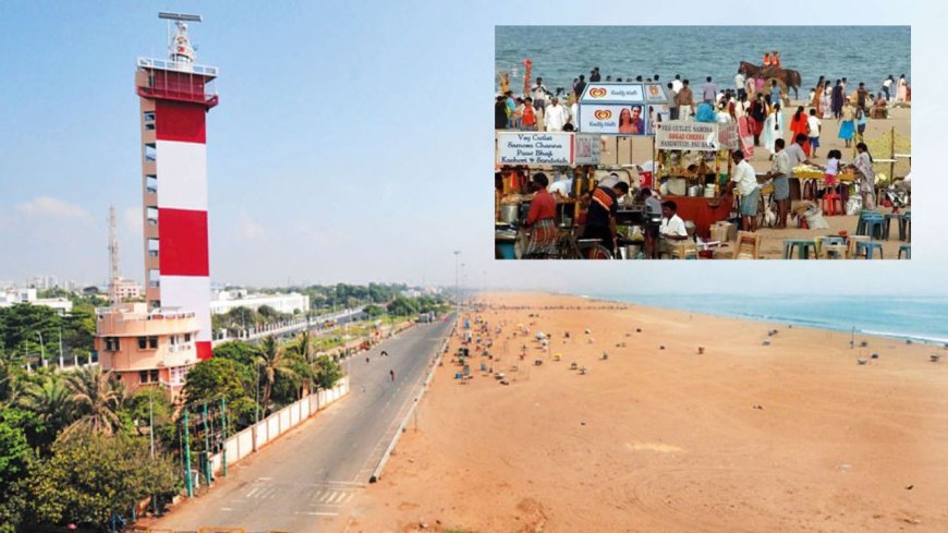 மெரீனா கடற்கரையில் கடைகள் அமைக்கக்கூடாது?  உயர்நீதிமன்றம் அதிரடி உத்தரவு