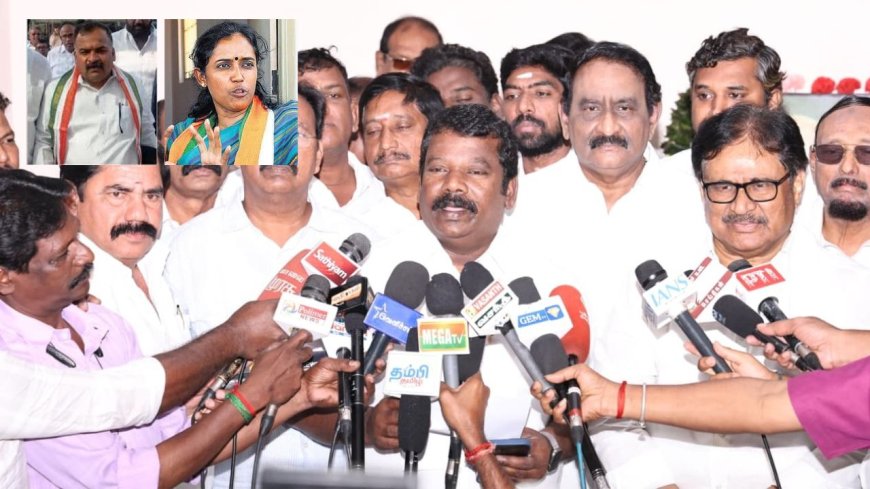 கூட்டணி குறித்து பொதுவெளியில் பேசக்கூடாது: மாணிக்கம் தாகூர், ஜோதிமணிக்கு  செல்வபெருந்தகை வார்னிங்?