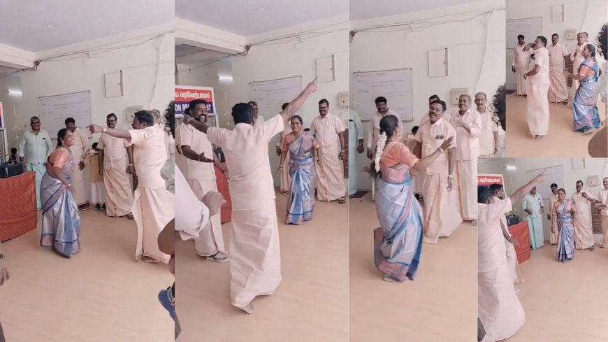 போலீஸ் ஸ்டேஷனில் பொங்கல் கொண்டாட்டம்: குத்தாட்டம் போட்ட  23 போலீசார் டிரான்ஸ்பர் 