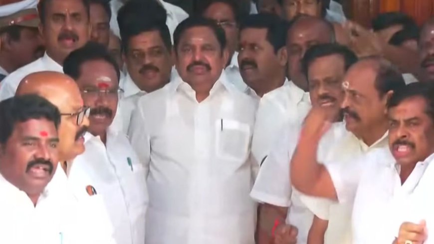 விவசாயிகள் பிரச்னை சட்டசபையில் பேச வாய்ப்பு மறுப்பு: அதிமுக வெளிநடப்பு 