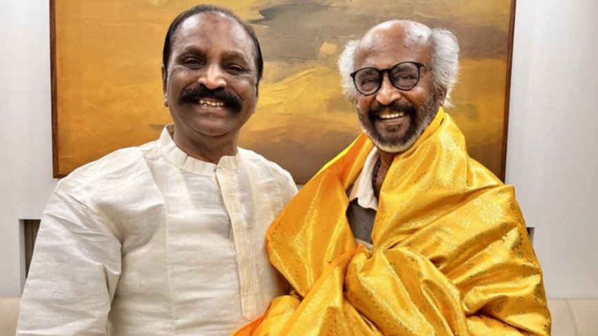 வடநாட்டு அரசியலில் வரபோகும் திருப்பம்:ரஜினி சொன்ன ரகசியம்,வைரமுத்து ட்வீட்