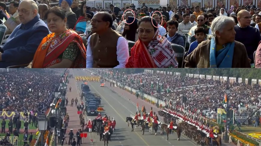 77-வது குடியரசு தினவிழா: மூன்று வரிசையில் ராகுல்காந்திக்கு இருக்கை ஒதுக்கீட்டால் சர்ச்சை