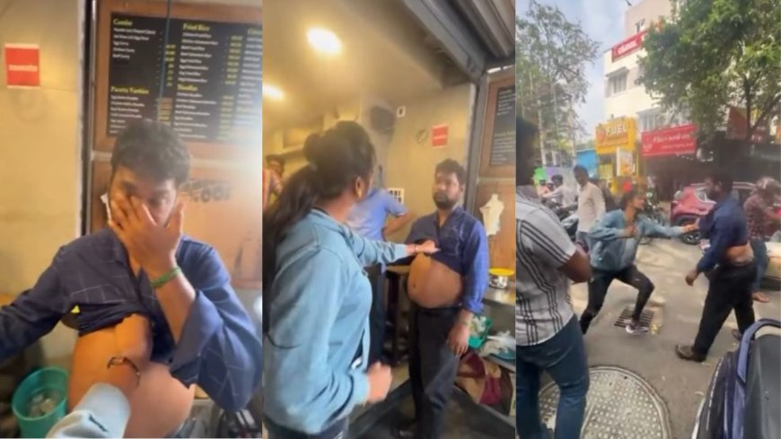 சோசியல் மீடியாவில் ஆபாசமாக பேசிய நபர்: சட்டையை பிடித்து அடித்த துணை நடிகை