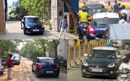 தவெக தலைவர் விஜய் பயணம் செய்த  காரை தடுத்து நிறுத்திய போலீசார் ஏன் தெரியுமா?