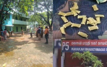 பள்ளி வகுப்பறையில் கஞ்சா கொண்டு வந்த மாணவனால் பரபரப்பு 