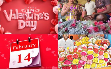 பிப் 14 காதலர் தினம்: சூடு பிடிக்கும் ரோஜா பூக்கள் விற்பனை, விவசாயிகள் மகிழ்ச்சி 