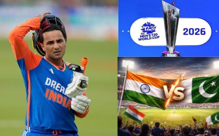 டி 20 உலக்கோப்பை இந்தியா-பாகிஸ்தான் மேட்ச்:அபிஷேக் சர்மா ஆடுவது டவுட்