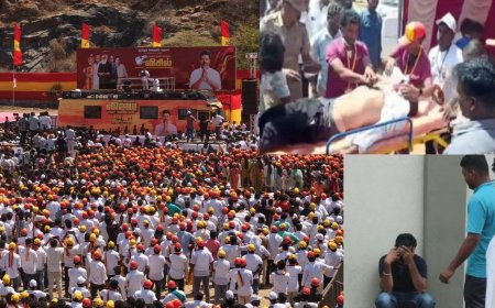 சேலம் தவக விஜய் பரப்புரை கூட்டம் ஒருவர் பலி: தொடரும் சோகம் 