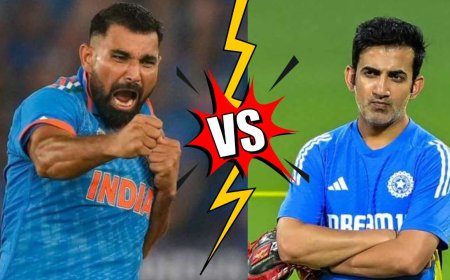 இந்திய வேகப்பந்து வீச்சாளர் ஷமியை கவுதம் கம்பீர் வேண்டுமென்றே  புறக்கணிக்கிறார்: பயிற்சியாளர் பக்ரூத்தீன் 