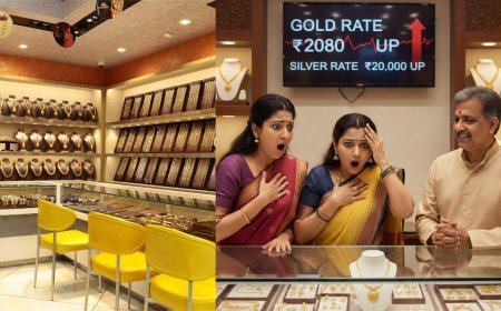 வாரக் கடைசியில் ஷாக் கொடுத்த தங்கம் : சவரன் ரூ.2,080 உயர்வு 