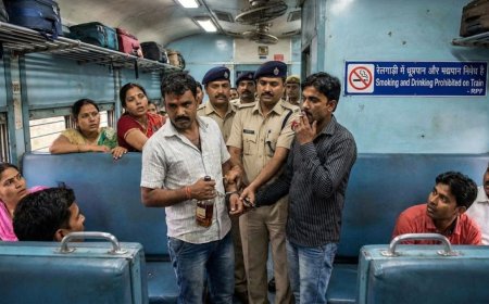 ரயிலில் சரக்கு அடிப்பது, சிகரெட் பிடித்தால் 6 மாதம் ஜெயில்: ரயில்வே பாதுகாப்பு படை வார்னிங்