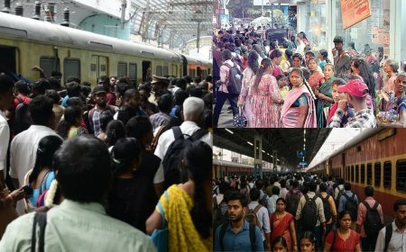 எழும்பூர் புறநகர் ரயில் சேவை மேலும் குறைப்பு: 5-வது நாளாக பயணிகள் கடும் அவதி