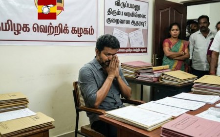 " விருப்ப மனு பத்தி கேட்காதீங்க"விற்றது 50 ஆயிரம் திரும்ப வந்தது 4700: தவெக தலைமை புலம்பல்