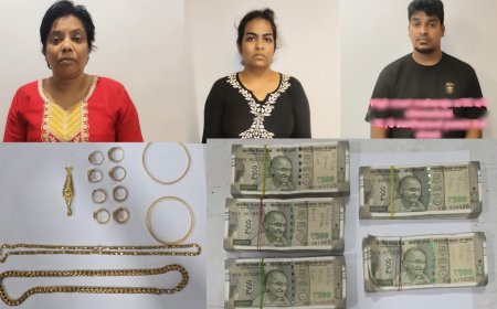 தாசில்தாரிடம் தங்கநகைகளை மிரட்டி வழிப்பறி செய்த  ரவுடியின் மனைவி: அதிரடியாய் கைது செய்த போலீஸ்