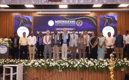 தொற்று நோய் மற்றும் வைரஸ் பயில் துறை: மீனாட்சி உயர் கல்வி நிறுவனம் நடத்திய சர்வதேச கருத்தரங்கம்!