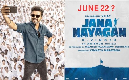 விஜய் பிறந்தாள் ஜூன் 22-ல்  'ஜனநாயகன்' ரிலீஸ்? படதயாரிப்பு நிறுவனம்  புது ப்ளான் 