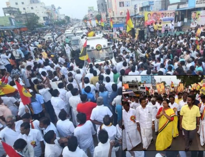 “நாளைக்கு கண்டிப்பா சொல்லு வீங்கா தானா”: தேமுதிக யாருடன் கூட்டணி நாளை அறிவிக்கிறார் பிரேமலதா விஜயகாந்த் 