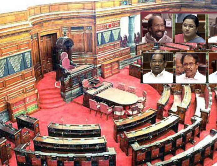 6 ராஜ்யசபா எம்பி பதவிக்காலம் ஒவர்: சீட்டுக்கு துண்டு போடும் கூட்டணி கட்சிகள்