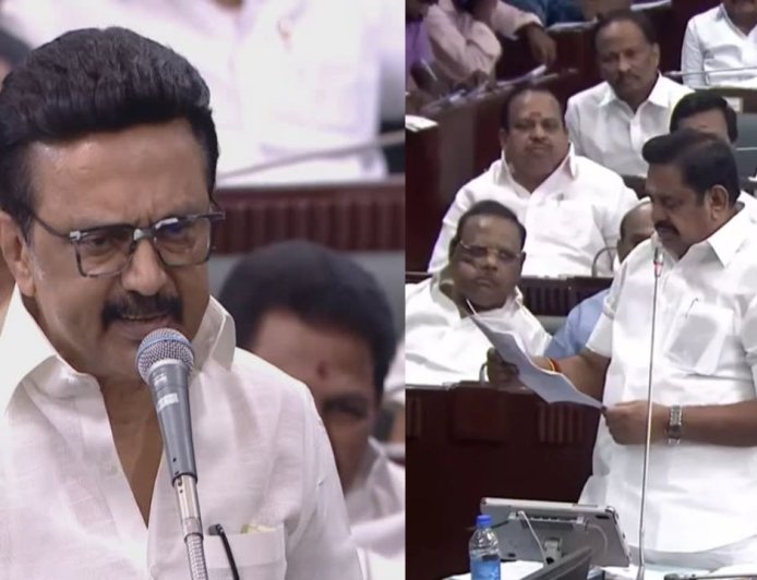 அரசு பள்ளி மாணவர்களுக்கு 7.5 சதவிகித இடஒதுக்கீடு : திமுக, அதிமுக கடும் வாக்குவாதம், சட்டசபையில் அமளி 