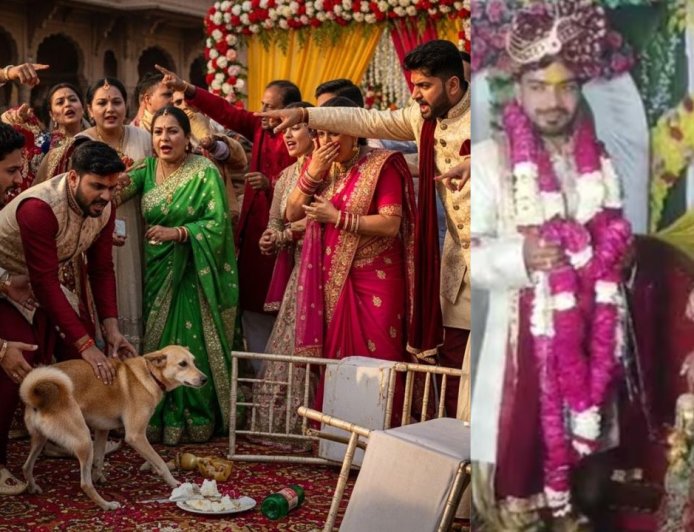 செல்ல நாயை அடித்ததால் திருமணத்தை நிறுத்திய மணப்பெண்: அடிதடி,ரகளை,மண்டை உடைப்பு கலவரமான கல்யாண மண்டபம் 