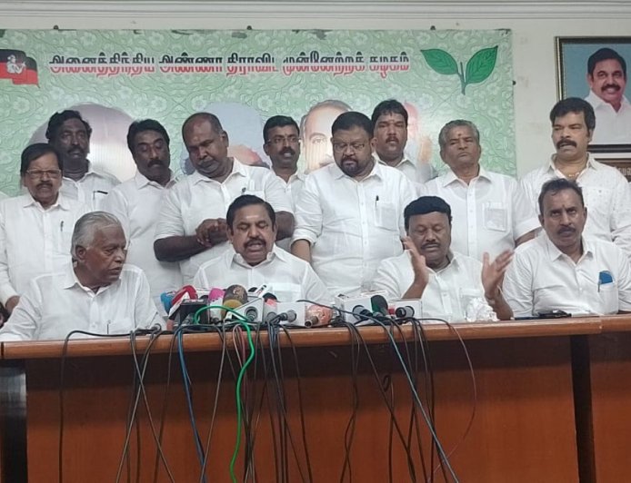 ஒவ்வொரு குடும்பத்திற்கு ரூ 10 ஆயிரம் கருணைத் தொகை : எடப்பாடி பழனிசாமி அறிவிப்பு 