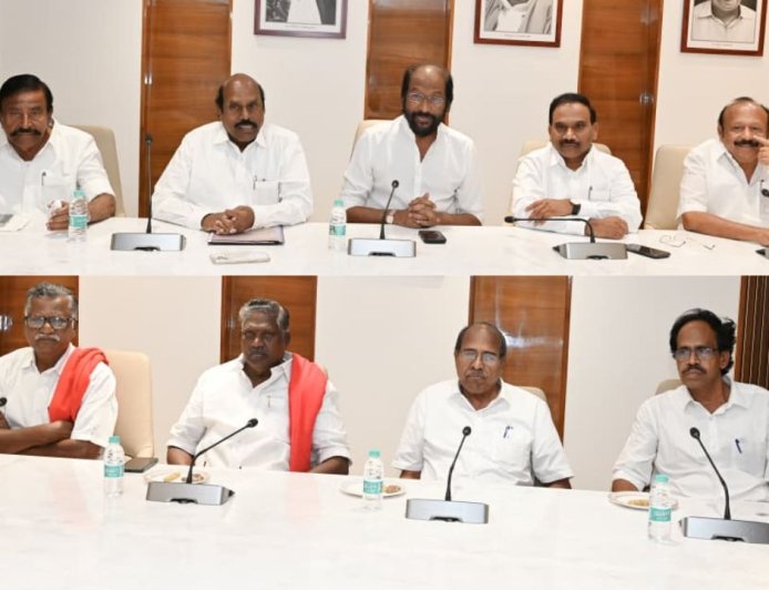 கூட்டணி கட்சிகளுடன் தொகுதி பங்கீடு பேச்சுவார்த்தை: கறார் காட்டும் திமுக 