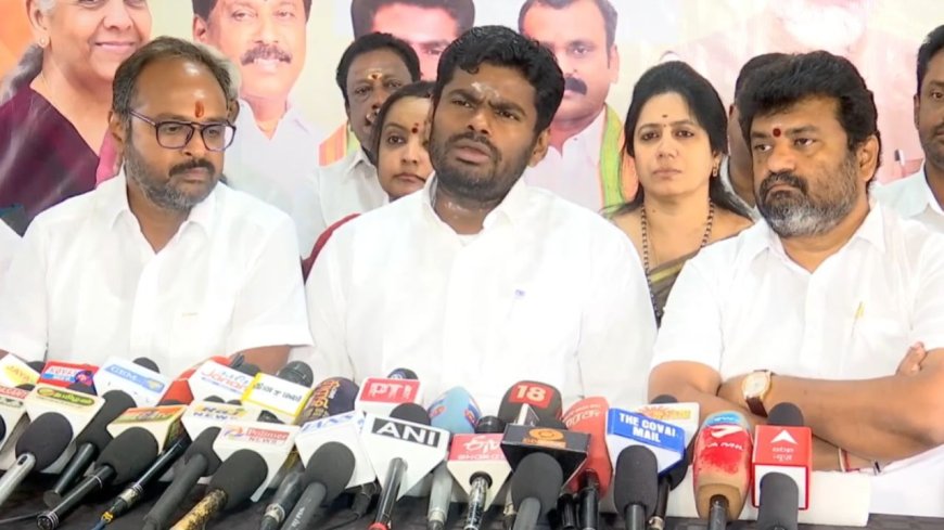 தேர்தல் பொறுப்புகளில் இருந்து விலகுகிறேன்: அண்ணாமலை திடீர் அறிவிப்பு 