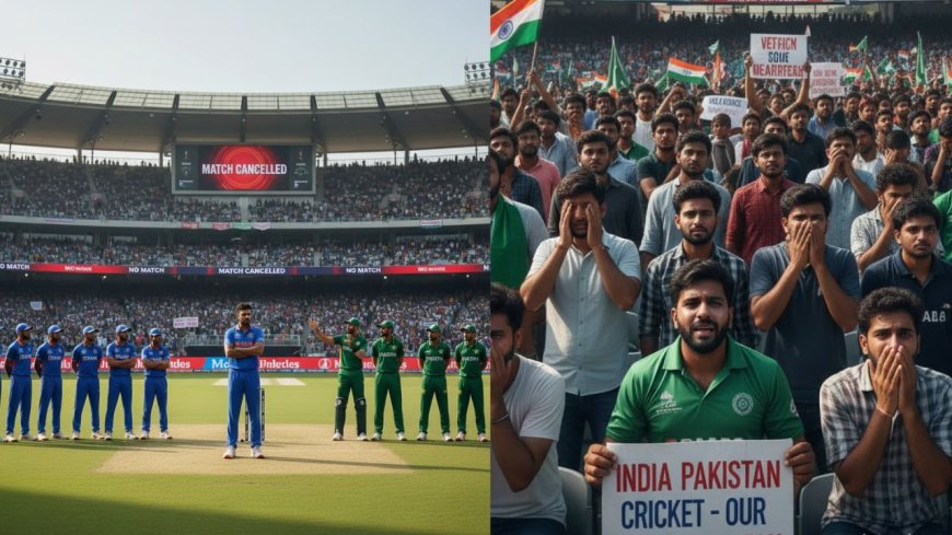 டி20 உலகக்கோப்பை இந்தியா vs பாகிஸ்தான் போட்டி நடக்குமா? ரசிகர்கள் கவலை