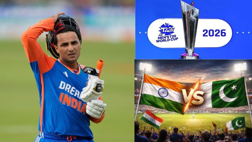 டி 20 உலக்கோப்பை இந்தியா-பாகிஸ்தான் மேட்ச்:அபிஷேக் சர்மா ஆடுவது டவுட்