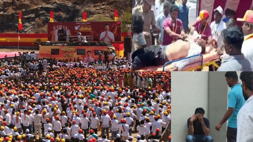 சேலம் தவக விஜய் பரப்புரை கூட்டம் ஒருவர் பலி: தொடரும் சோகம் 