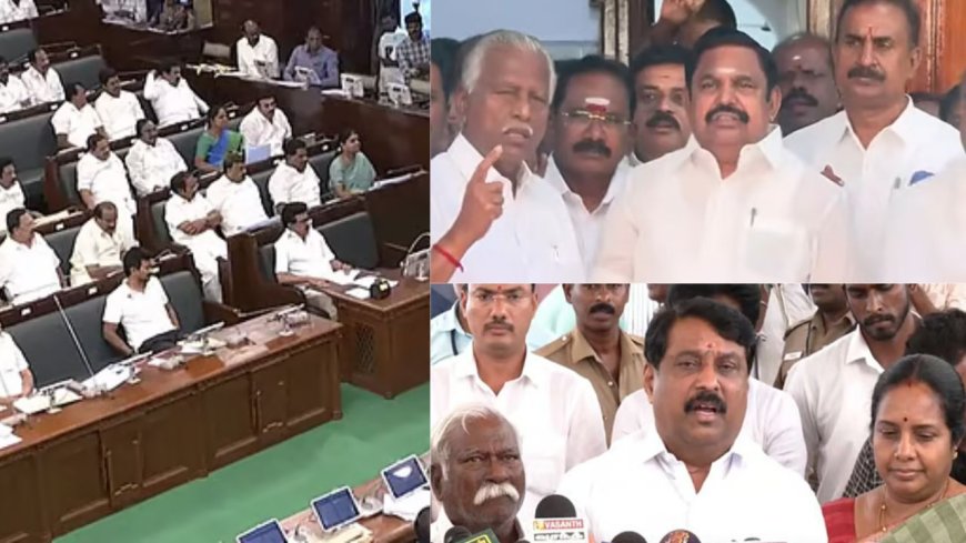 இடைக்கால பட்ஜெட் பதிலுரை: அதிமுக புறக்கணிப்பு, பாஜக வெளிநடப்பு 