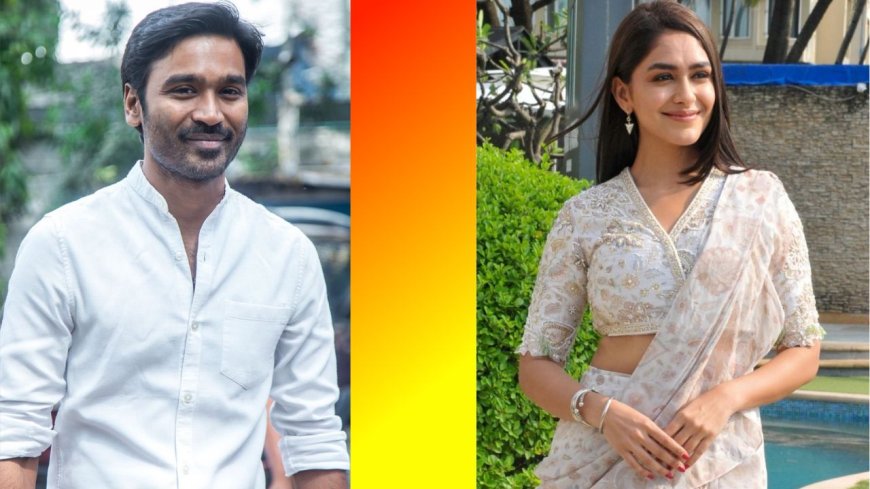 நடிகர் தனுஷூ எனக்கு ரொம்ப பிடிக்கும் : நடிகை மிருணாள் தாக்கூர் ஓபன் டாக்