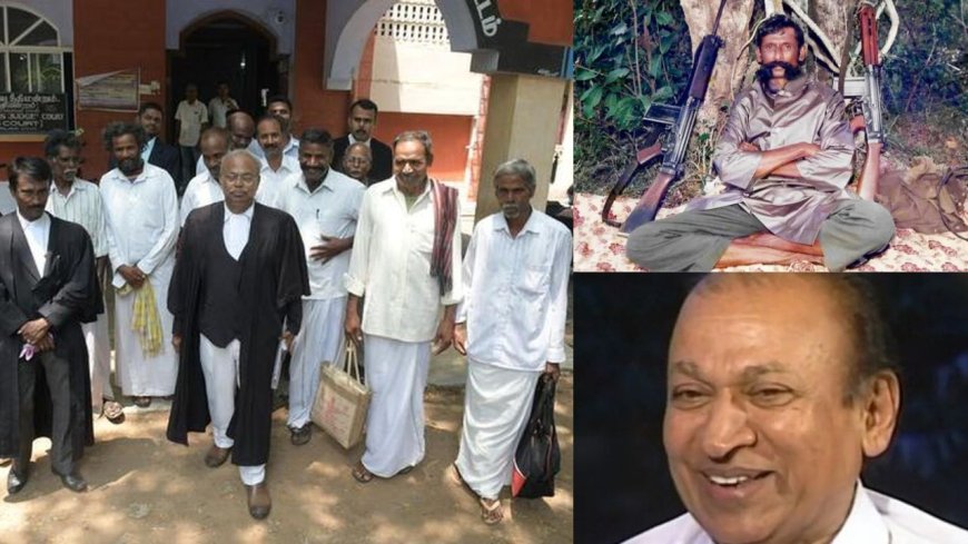 கன்னட நடிகர் ராஜ்குமார் கடத்தல் வழக்கு வீரப்பன் கூட்டாளிகள் 9 பேர் விடுதலை