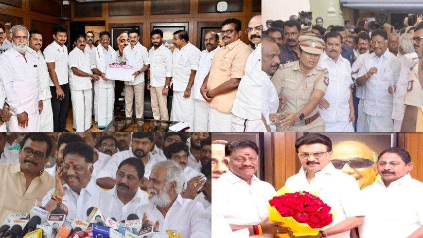 பாஜக, அதிமுக மீது கடும் அதிருப்தி: அண்ணா அறிவாலயத்தில் அம்மா விசுவாசி,  திமுக பக்கம் வண்டியை திருப்பிய ஓ.பி.எஸ்