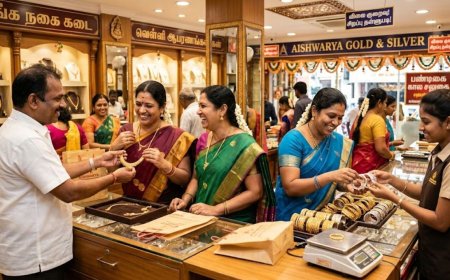 தங்கம், வெள்ளி விலை சற்றே சரிவு: சவரனுக்கு ரூ.920 குறைவு, நகைப்பிரியர்கள் மகிழ்ச்சி