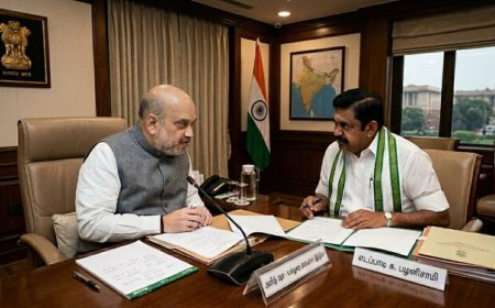 2 மணி நேரம் ஆலோசனை நடத்திய அமித்ஷா-எடப்பாடி : என்ன பேசினார்கள் பரபர பின்னணி தகவல்