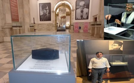 டெல்லி செங்கோட்டை மியூசியமில் இருந்து நேதாஜி சுபாஷ் சந்திர போஸ் தொப்பி திருட்டு